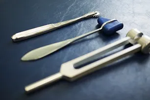身体の状態を確認する検査器具